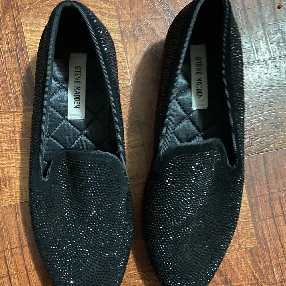 Men’s Steve Madden glitter loafers